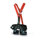 Red / Black Full Body 100% Polyester Fire Safety Harness For Immobilizer
